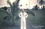 Hochstein in VW-1 Barracks area NAS Agana Guam 1958