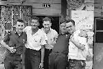 Crew 6 guys on Liberty, Cavite City P.I circa 1964