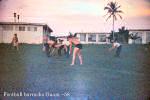 Football at VW-1 barracks Guam 58.