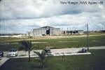 New hanger nearing completion of construction on NAS Agana Guam 1958