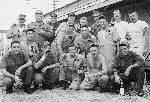 VW-1 enlisted crewmen of Crew 6 with some of the USMC personel in Chu Lai Viet-Nam