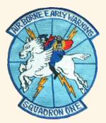 VW-1 squadron patch from George Keeton's flight suit.